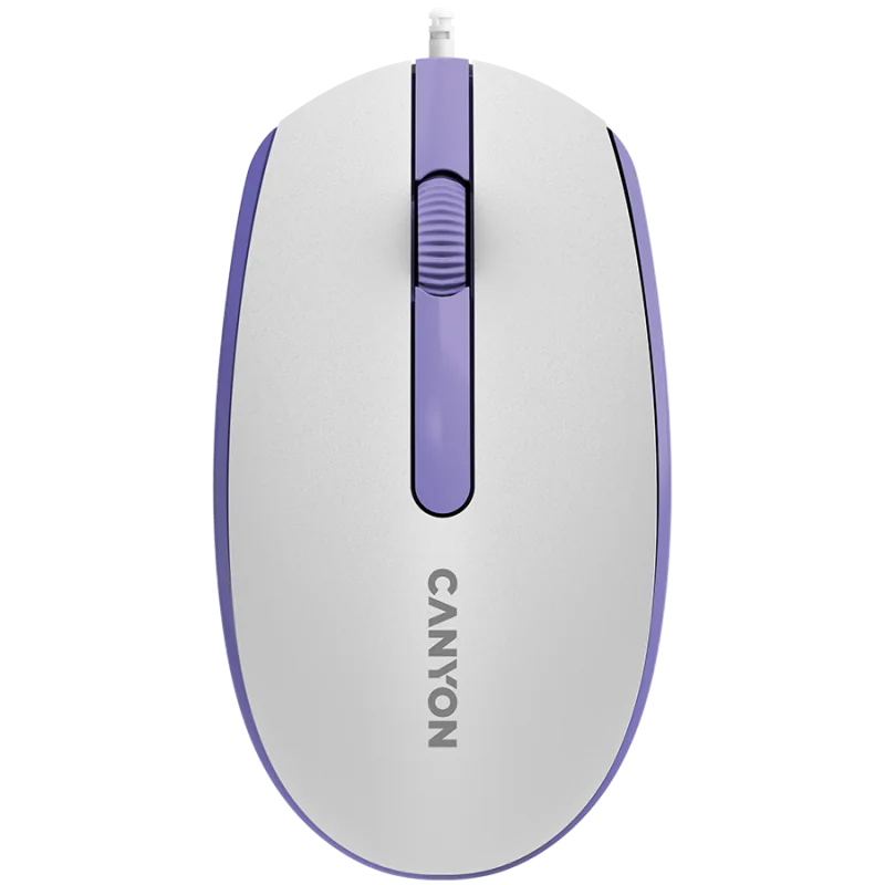 CANYON mouse M-10 Wired White Lavender - 1
