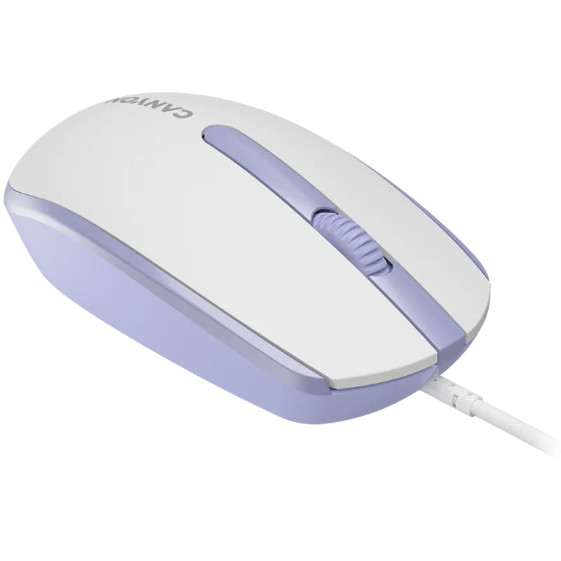 CANYON mouse M-10 Wired White Lavender - 1