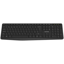 CANYON keyboard KB-W01 EN/BG Wireless Black - 5