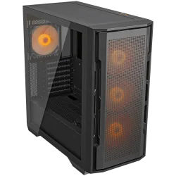 COUGAR UNIFACE RGB PC Case, Mid Tower, Black - 3