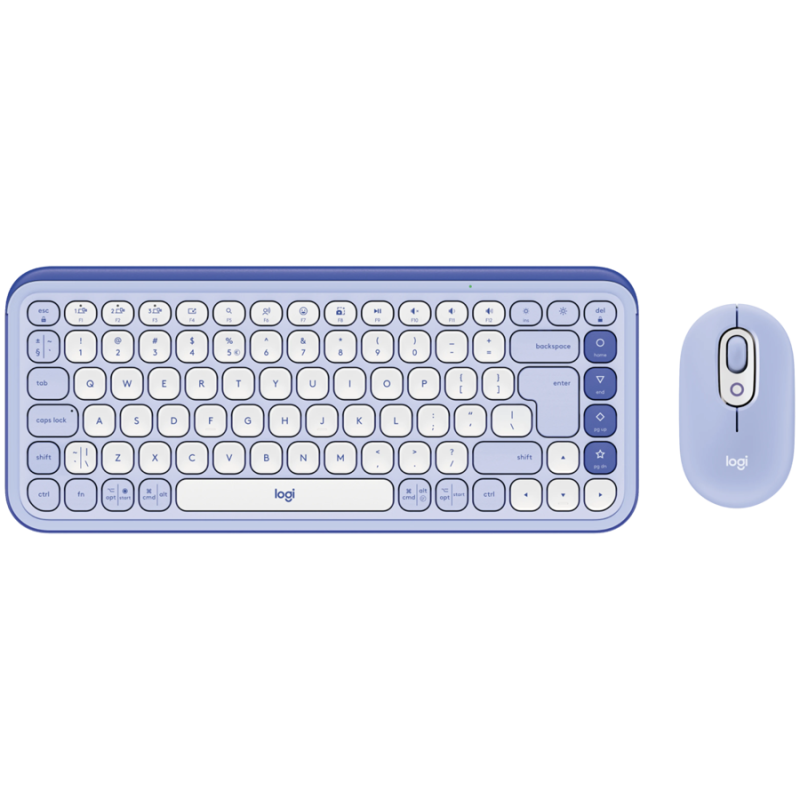 LOGITECH POP ICON COMBO - LILAC - US INT'L - BT - INTNL-973 - 1