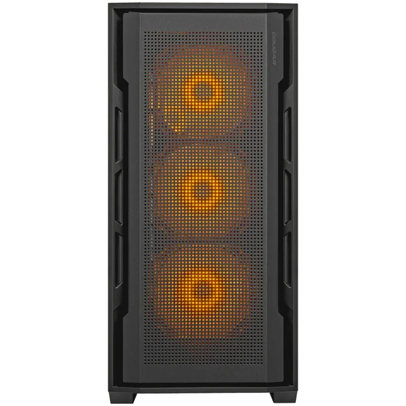 COUGAR UNIFACE RGB PC Case, Mid Tower, Black - 1