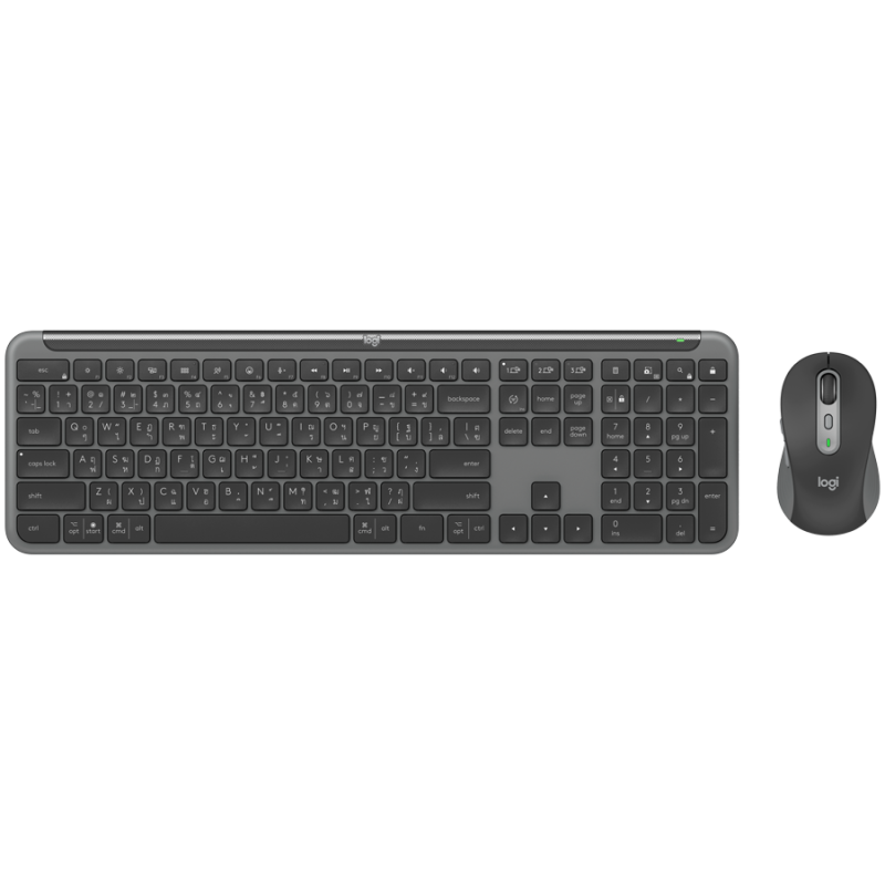 LOGITECH Signature Slim Combo MK950 - GRAPHITE - US INT'L - 2.4GHZ/BT- INTNL-973 - 1