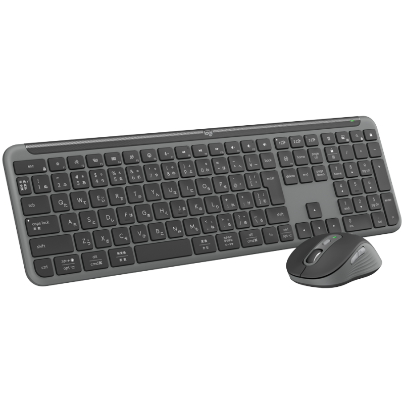LOGITECH Signature Slim Combo MK950 - GRAPHITE - US INT'L - 2.4GHZ/BT- INTNL-973 - 1