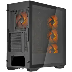 COUGAR UNIFACE RGB PC Case, Mid Tower, Black - 5