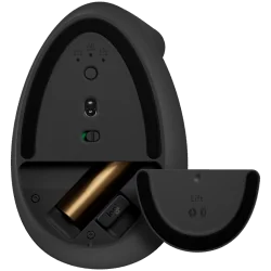 LOGITECH Lift Bluetooth Vertical Ergonomic Mouse - GRAPHITE/BLACK - 10