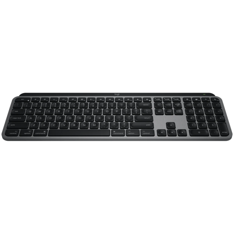 LOGITECH MX Keys S for Mac - SPACE GREY - US INT'L - BT - EMEA28-935 - 1