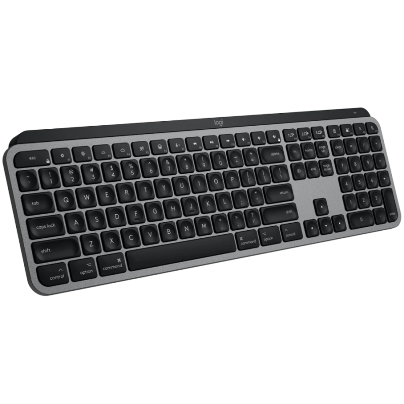 LOGITECH MX Keys S for Mac - SPACE GREY - US INT'L - BT - EMEA28-935 - 1