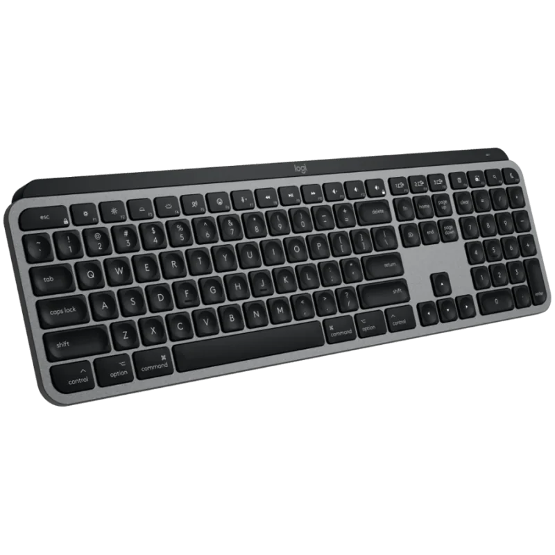 LOGITECH MX Keys S for Mac - SPACE GREY - US INT'L - BT - EMEA28-935 - 1