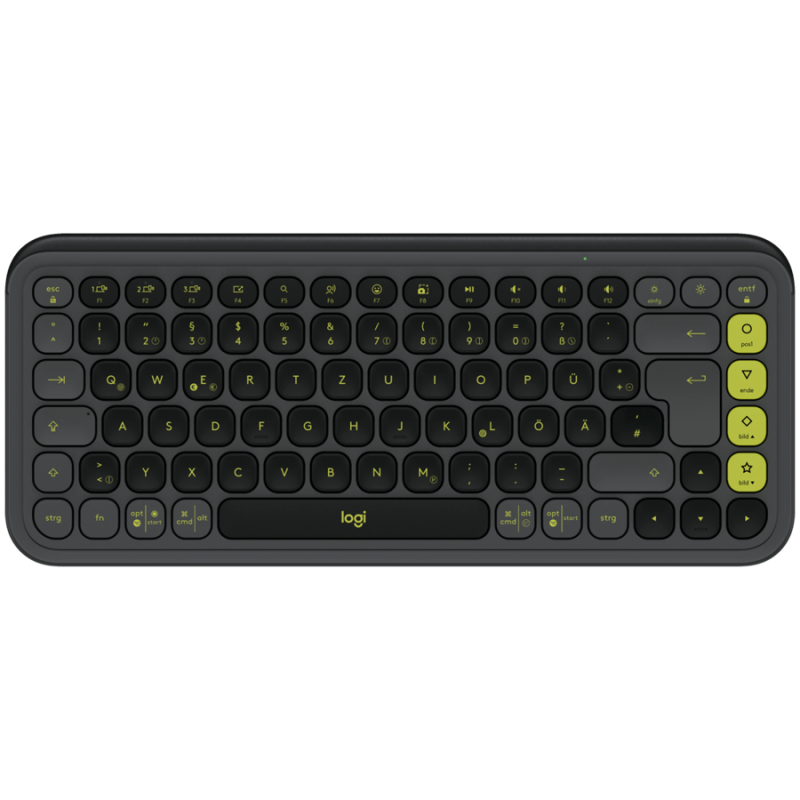 LOGITECH POP ICON KEYS - GRAPHITE - US INT'L - BT - INTNL-973 - 1