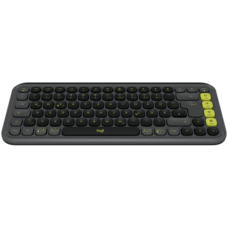 LOGITECH POP ICON KEYS - GRAPHITE - US INT'L - BT - INTNL-973 - 1