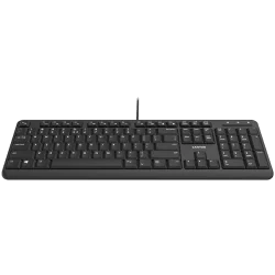 CANYON keyboard HKB-20 EN/BG Velvet Wired Black - 6