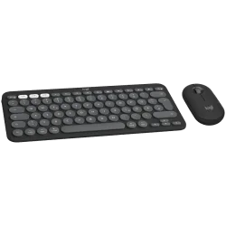 LOGITECH Pebble 2 for MAC Bluetooth Keyboard Combo - TONAL GRAPHITE - US INT'L - 2