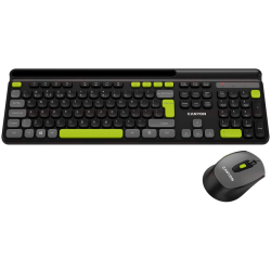 CANYON HSET-W5 EN Keyboard+Mouse AAA+AA Wireless Black - 9