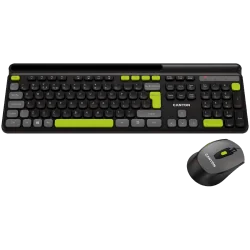 CANYON HSET-W5 EN Keyboard+Mouse AAA+AA Wireless Black - 9