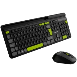 CANYON HSET-W5 EN Keyboard+Mouse AAA+AA Wireless Black - 11