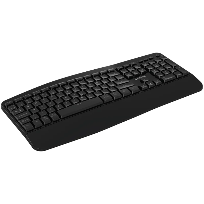 CANYON keyboard HKB-W6 Wireless Black - 1
