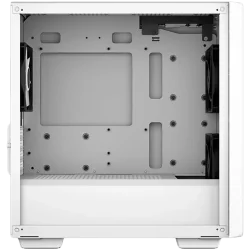 DeepCool CC360 ARGB WH, Mid Tower, Mini-ITX/Micro-ATX, 1xUSB3.0, 1xUSB2.0, 1xAudio, 3x120mm Pre-Installed ARGB Fans, Tempered Gl