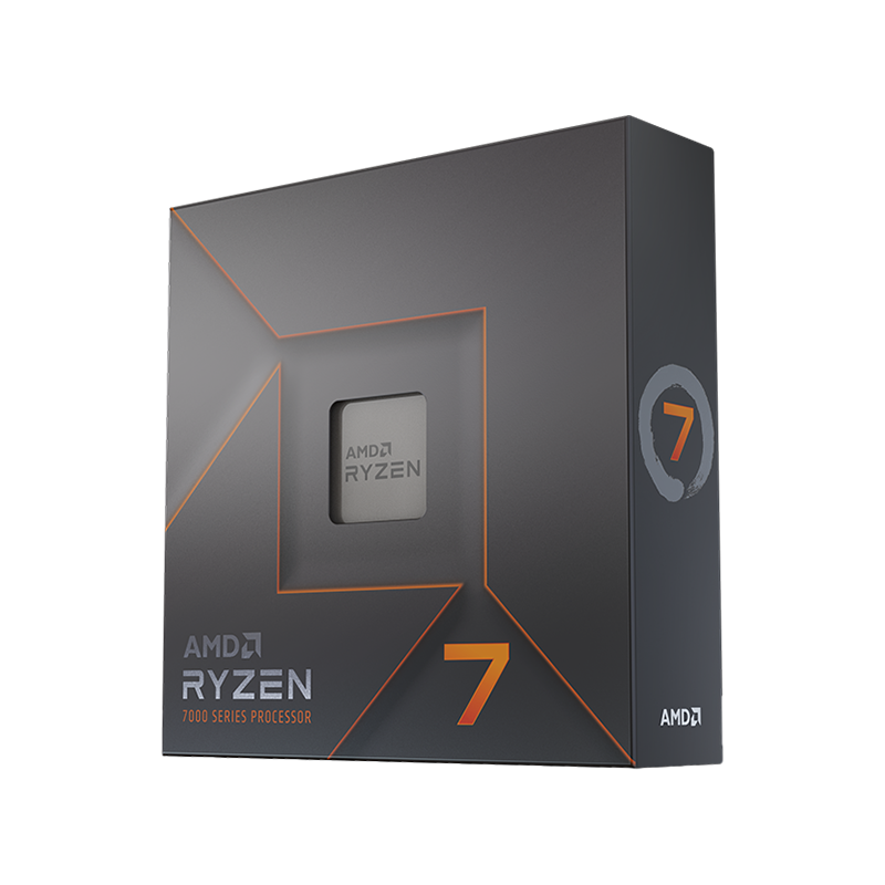 AMD CPU Desktop Ryzen 7 8C/16T 7700X (4.5/5.0GHz Boost,40MB,105W,AM5) box, with Radeon Graphics - 1