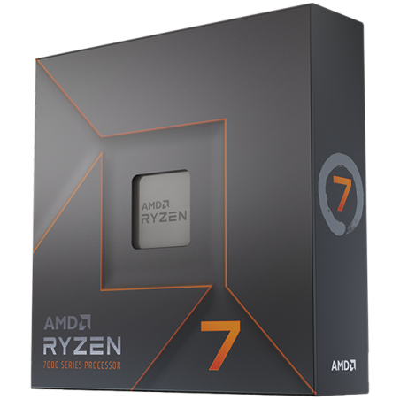 AMD CPU Desktop Ryzen 7 8C/16T 7700X (4.5/5.0GHz Boost,40MB,105W,AM5) box, with Radeon Graphics - 1