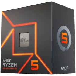 AMD CPU Desktop Ryzen 5 6C/12T 7400 (4.3GHz,22MB,65W,AM5) MPK, with Radeon Graphics and Wraith Stealth Cooler - 1