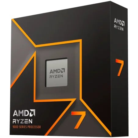 AMD CPU Desktop Ryzen 7 8/16T 9700X (3.8GHz/5.5GHz,40MB,65W,AM5) box, with Radeon Graphics - 1