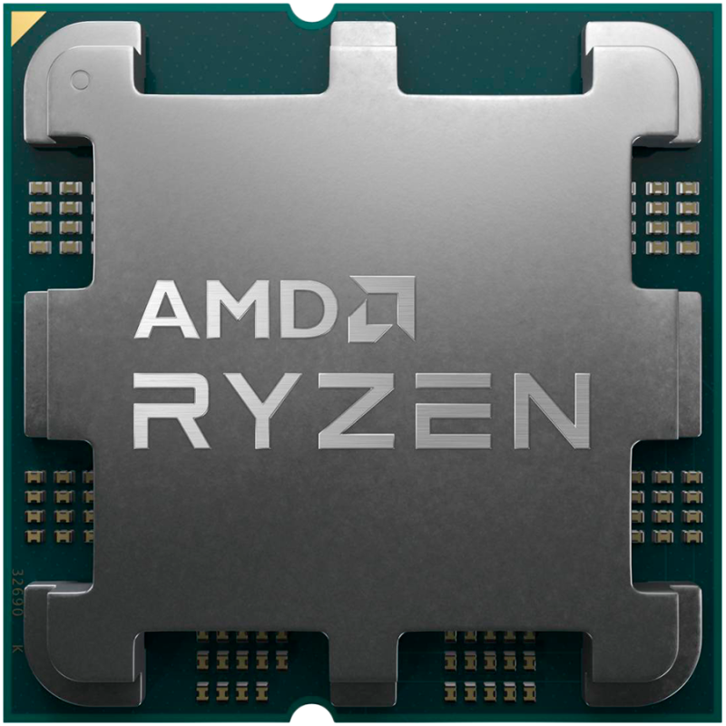 AMD CPU Desktop Ryzen 5 6C/12T 7500F (5.2GHz Max, 38MB,65W,AM5) MPK, with Wraith Stealth Cooler - 1