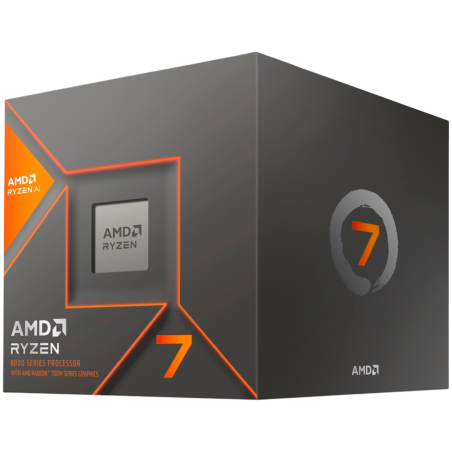 AMD CPU Desktop Ryzen 7 8C/16T 8700G (3.8/5.1GHz Max, 24MB,65W,AM5) with Wraith Stealth Cooler, box - 1