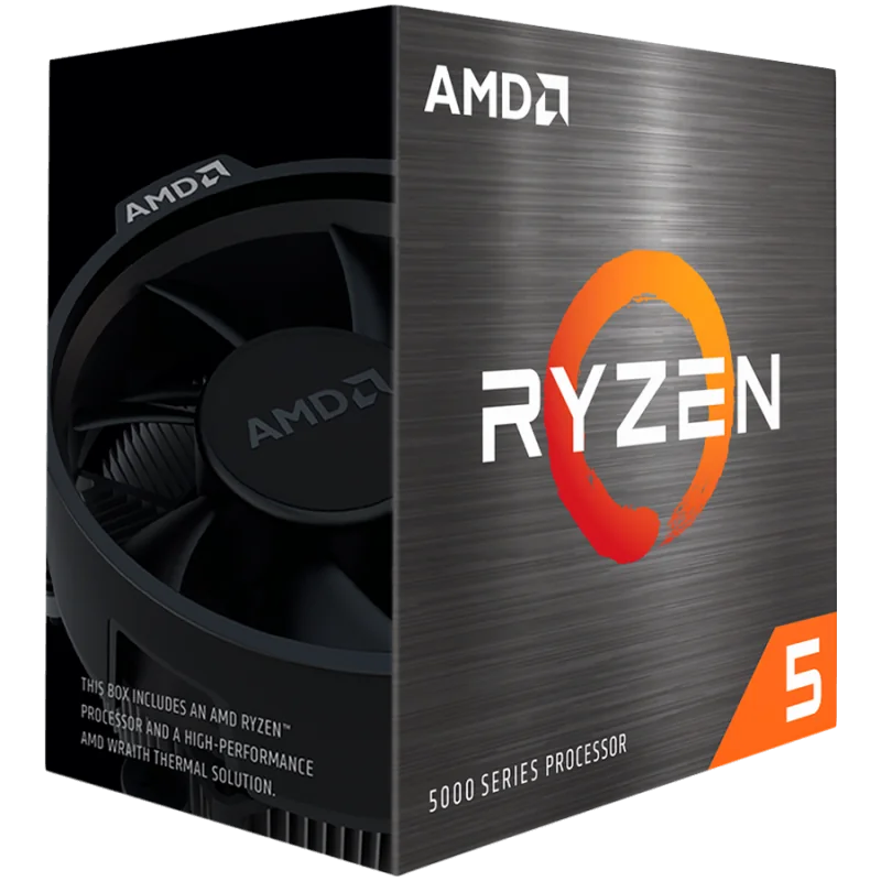 AMD CPU Desktop Ryzen 5 6C/12T 5600 (3.6/4.2GHz Boost,36MB,65W,AM4) Box - 1