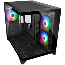 COUGAR FV150 Mini RGB PC Case, Mid tower, Black - 2
