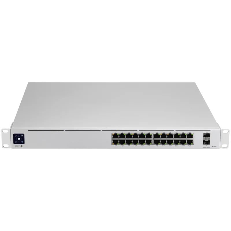 Ubiquiti USW-Pro-24-POE-EU configurable Gigabit Layer2 and Layer3 switch with auto-sensing 802.3at PoE+ and 802.3bt PoE++ - 1
