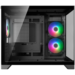 COUGAR FV150 Mini RGB PC Case, Mid tower, Black - 4