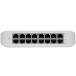 UBIQUITI Lite 16 PoE (8) GbE PoE+, (8) GbE ports 45W total PoE availability Wall mountable. - 2