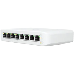 UBIQUITI Lite 8 PoE (4) GbE PoE+, (4) GbE ports 52W total PoE availability Wall mountable. - 2