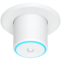 UBIQUITI U6 Mesh, WiFi 6, 6 spatial streams, 140 m² (1,500 ft²) coverage, 300+ connected devices, Powered using PoE, GbE uplink,