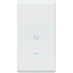 Ubiquiti U6-Mesh-Pro-EU Indoor/outdoor WiFi 6 AP with 4 spatial streams, an integrated super antenna, and a gigabit passthrough 