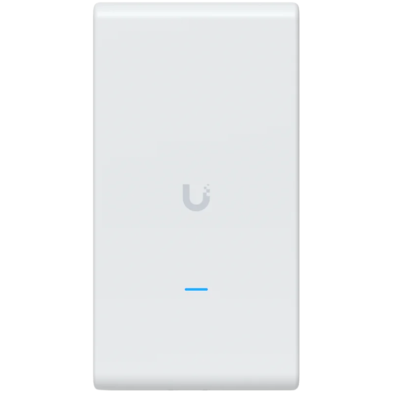 Ubiquiti U6-Mesh-Pro-EU Indoor/outdoor WiFi 6 AP with 4 spatial streams, an integrated super antenna, and a gigabit passthrough 