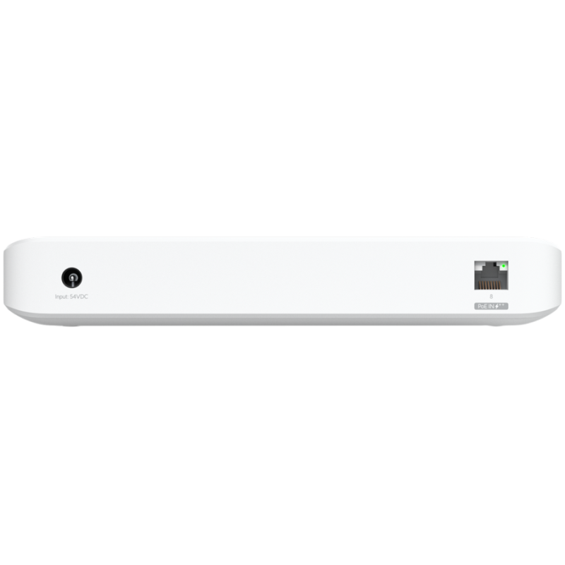 Ubiquiti USW-Ultra-210W-EU compact, Layer 2, 8-port GbE PoE switch with versatile mounting options, 7x GbE PoE+ output ports, Gb