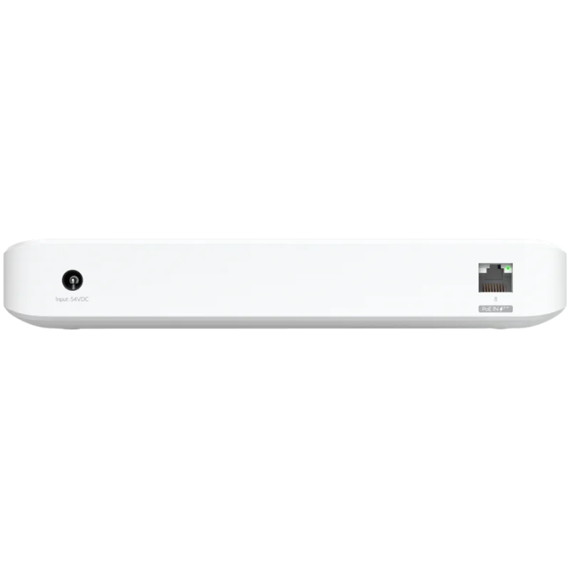 Ubiquiti USW-Ultra-210W-EU compact, Layer 2, 8-port GbE PoE switch with versatile mounting options, 7x GbE PoE+ output ports, Gb