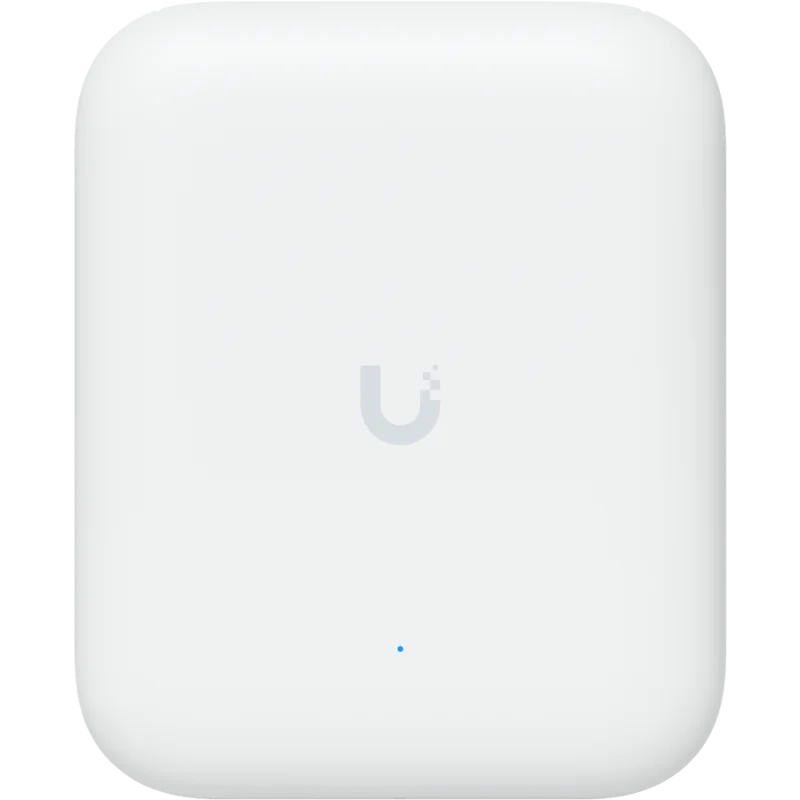 Ubiquiti U7-Outdoor All-weather WiFi 7 AP with 4 spatial streams, an integrated directional super antenna, and versatile mountin