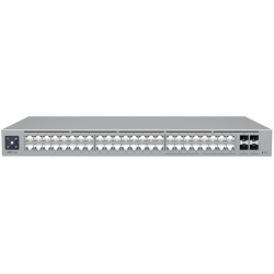 Ubiquiti 48-port, Layer 3 Etherlighting switch with 2.5 GbE, 16x 2.5 GbE RJ45 ports, 32x GbE RJ45 ports, 4x 10G SFP+ ports - 2