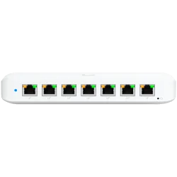 Ubiquiti USW-Ultra-60W Layer 2, 8-port GbE PoE switch: 7x GbE PoE+ output ports, GbE port with optional PoE++ input - 5