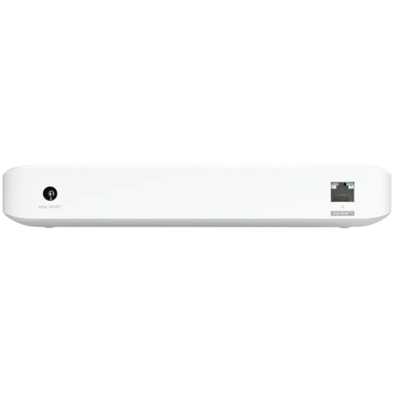 Ubiquiti USW-Ultra-60W Layer 2, 8-port GbE PoE switch: 7x GbE PoE+ output ports, GbE port with optional PoE++ input - 1