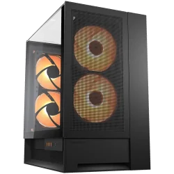 COUGAR OmnyX PC Case, Mid Tower, Black - 1