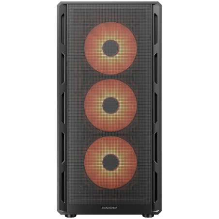 COUGAR AIRFACE PURE PRO PC Case, Mid Tower, Black - 1