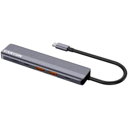 CANYON hub DS-17 6in1 4k USB-C Grey - 12