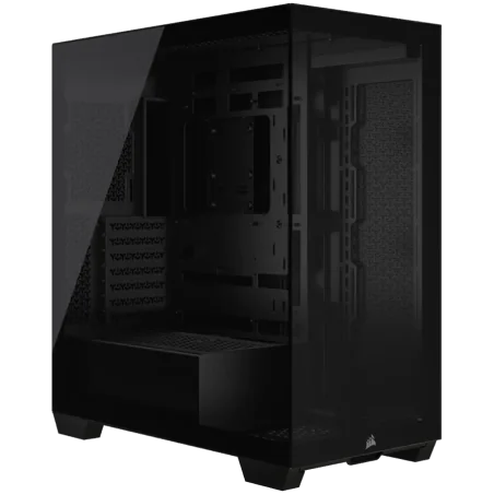 Corsair 3500X Tempered Glass Mid-Tower, Black - 1