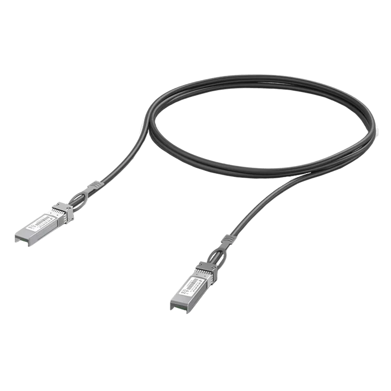 Ubiquiti cable UACC-DAC-SFP10-1M SFP+ direct attach cable available in multiple lengths. - 1