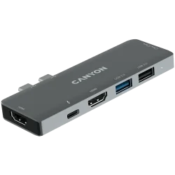 CANYON hub DS-5 7in1 Thunderbolt 3 Space Grey - 8
