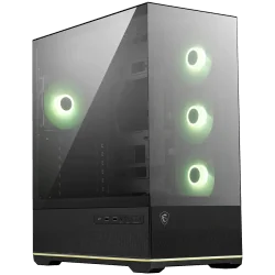 MSI MAG PANO 110R PZ, Mid-Tower, ATX/M-ATX/ITX, 2x USB 3.2, 1x USB Type-C 20Gbs, 1x Audio/Mic, LED Button, ARGB Hub, 4x 120mm AR